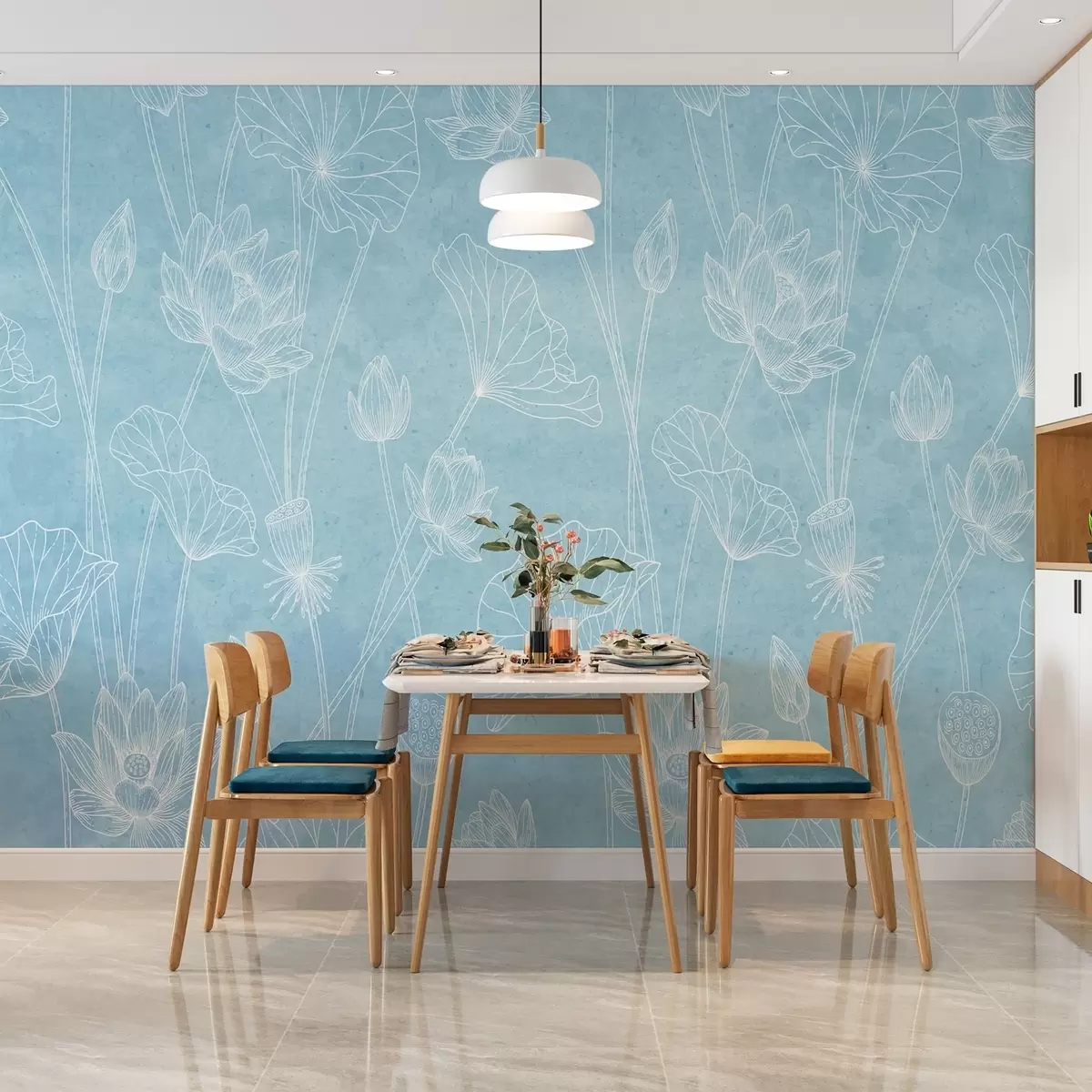 wall murals Лотоси w02212