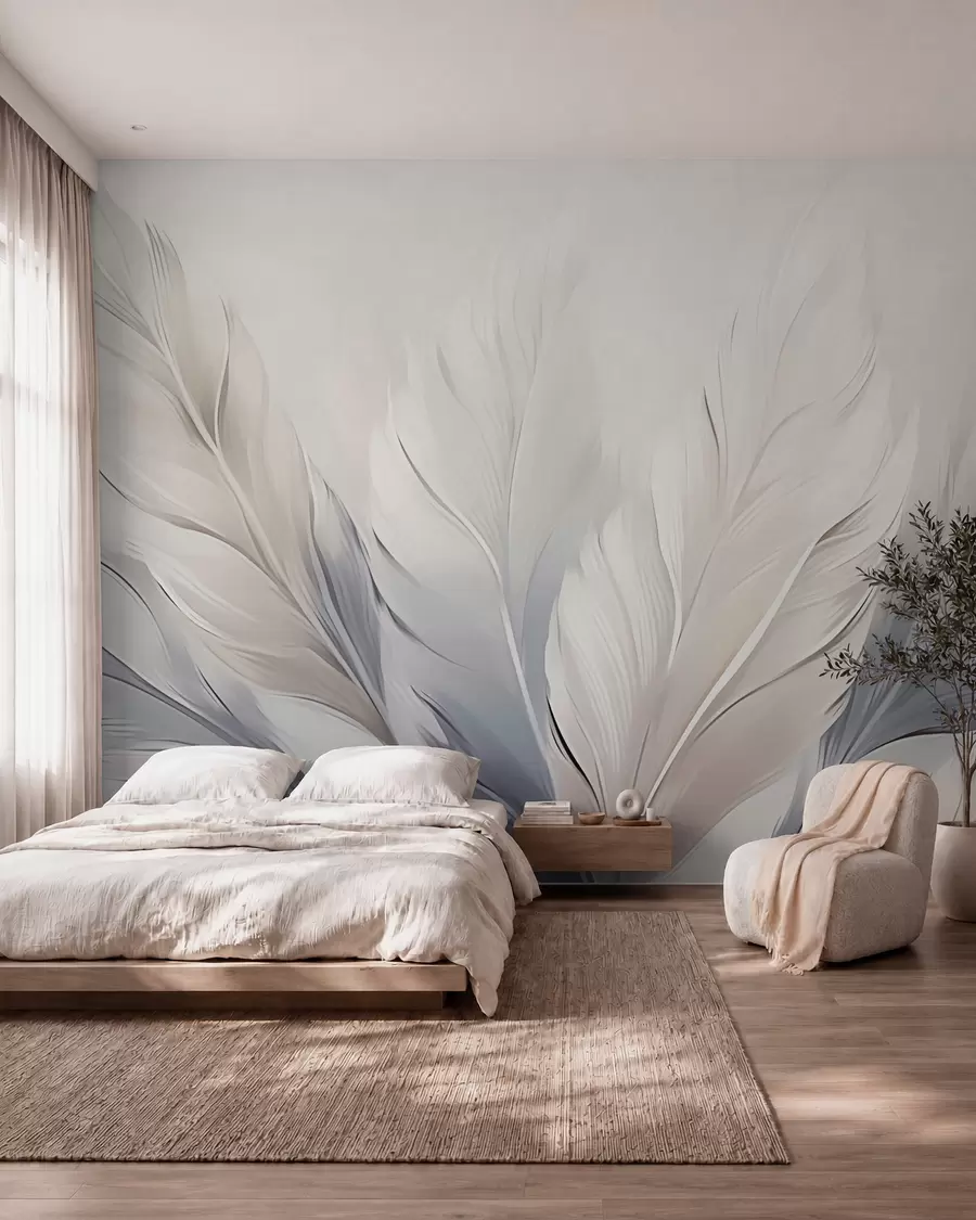 wall murals Ваздушно светло перје w02213