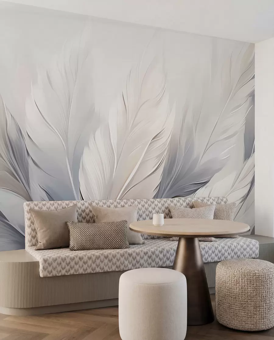 wall murals Ваздушно светло перје w02213