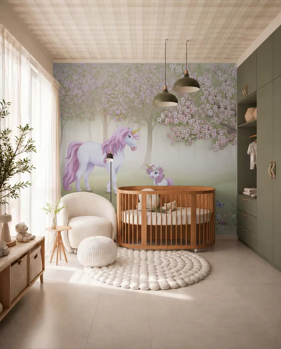 wall murals Voćnjak jednoroga w02269