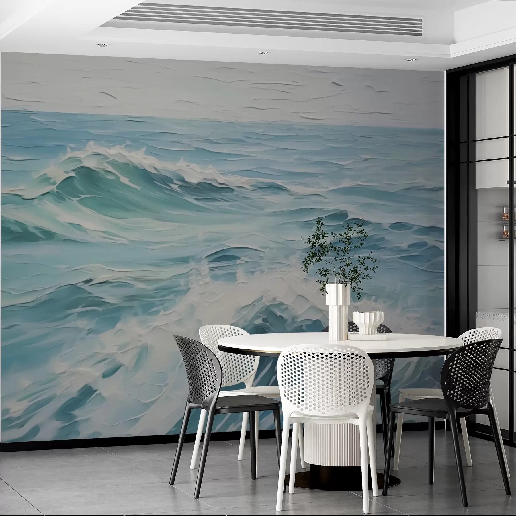 wall murals Сликање имитацијом мора w02326