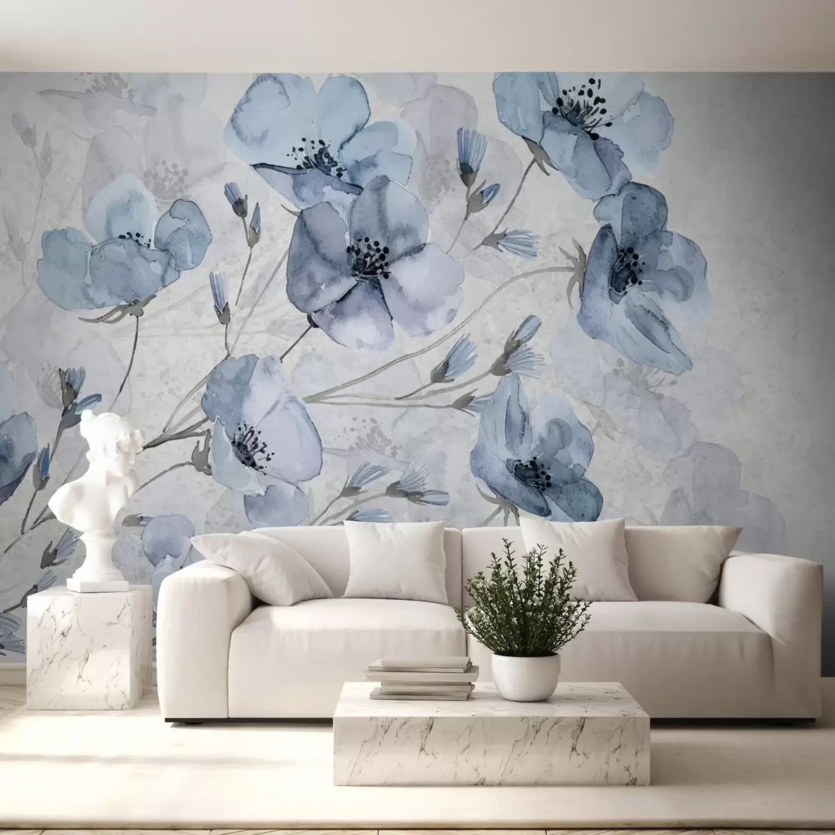 wall murals Аранжман плавог цвећа w02393v2