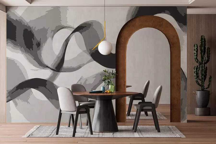 wall murals Апстрактни таласи w02304
