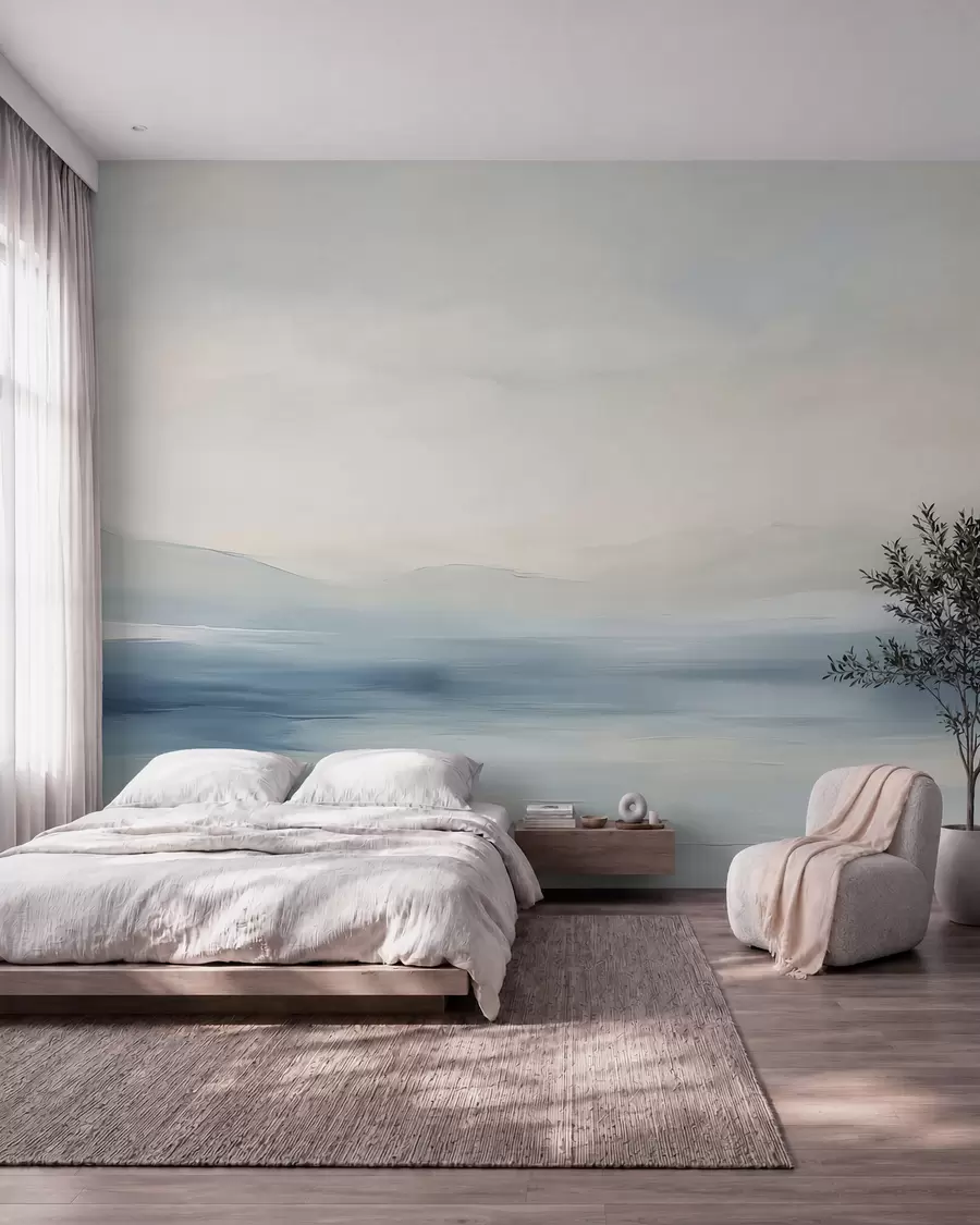wall murals Минималистички морски пејзаж w02409
