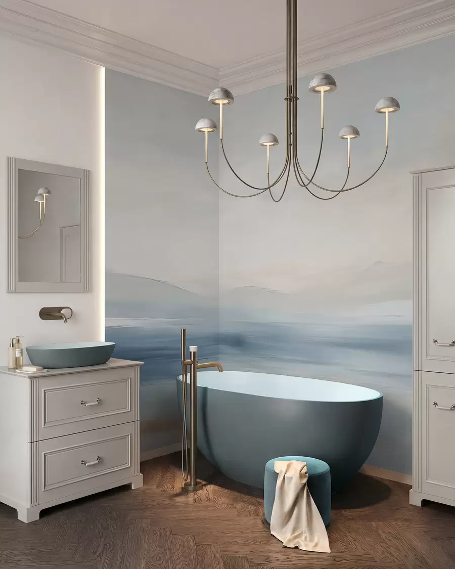 wall murals Минималистички морски пејзаж w02409