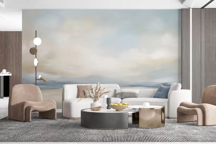 wall murals Пејзаж у мирним тоновима w02413