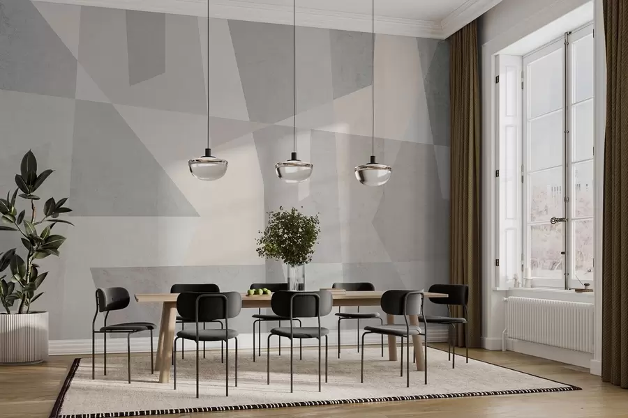 wall murals модерна текстурирана геометрија w02445