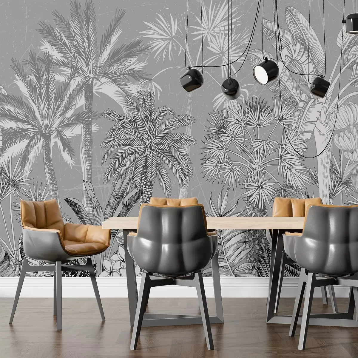 wall murals Тропски орнамент w02418