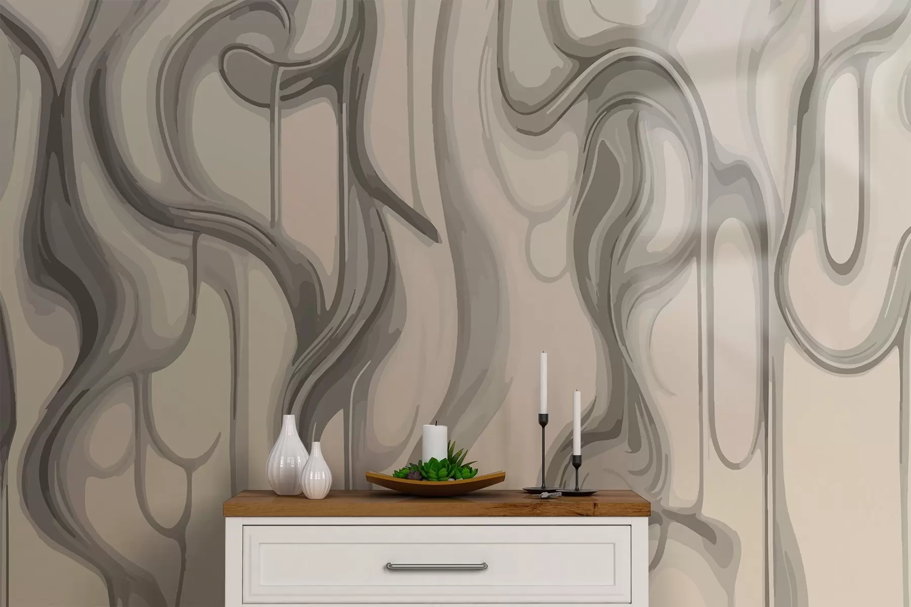 wall murals Апстрактне линије w02421