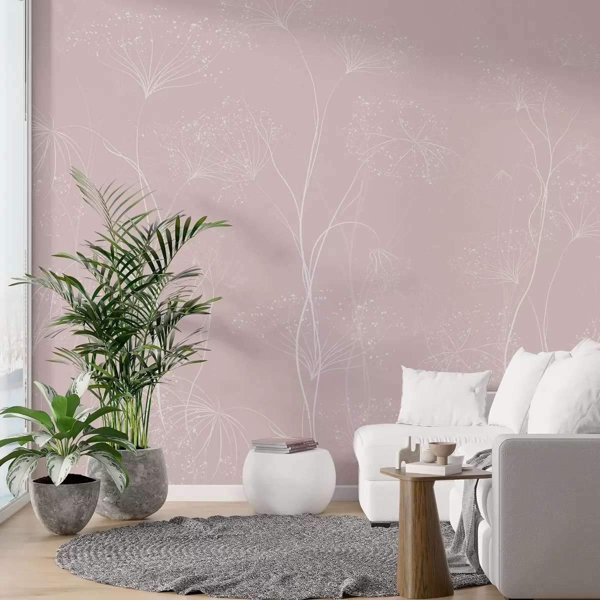 wall murals Лагани цветни мотиви w02422