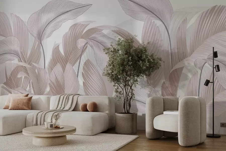 wall murals Бујно лишће w02508v1