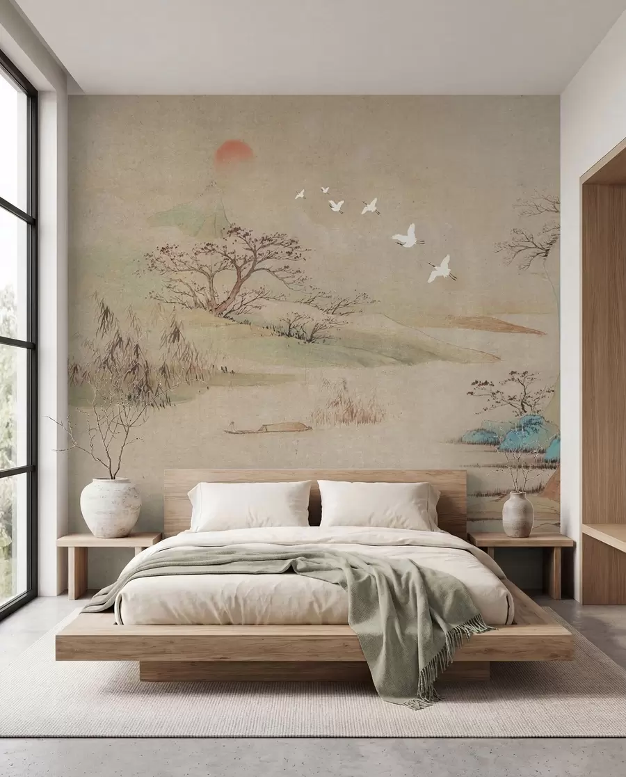 wall murals Пејзаж у кинеском стилу u42038
