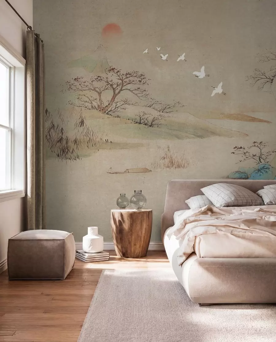 wall murals Пејзаж у кинеском стилу u42038