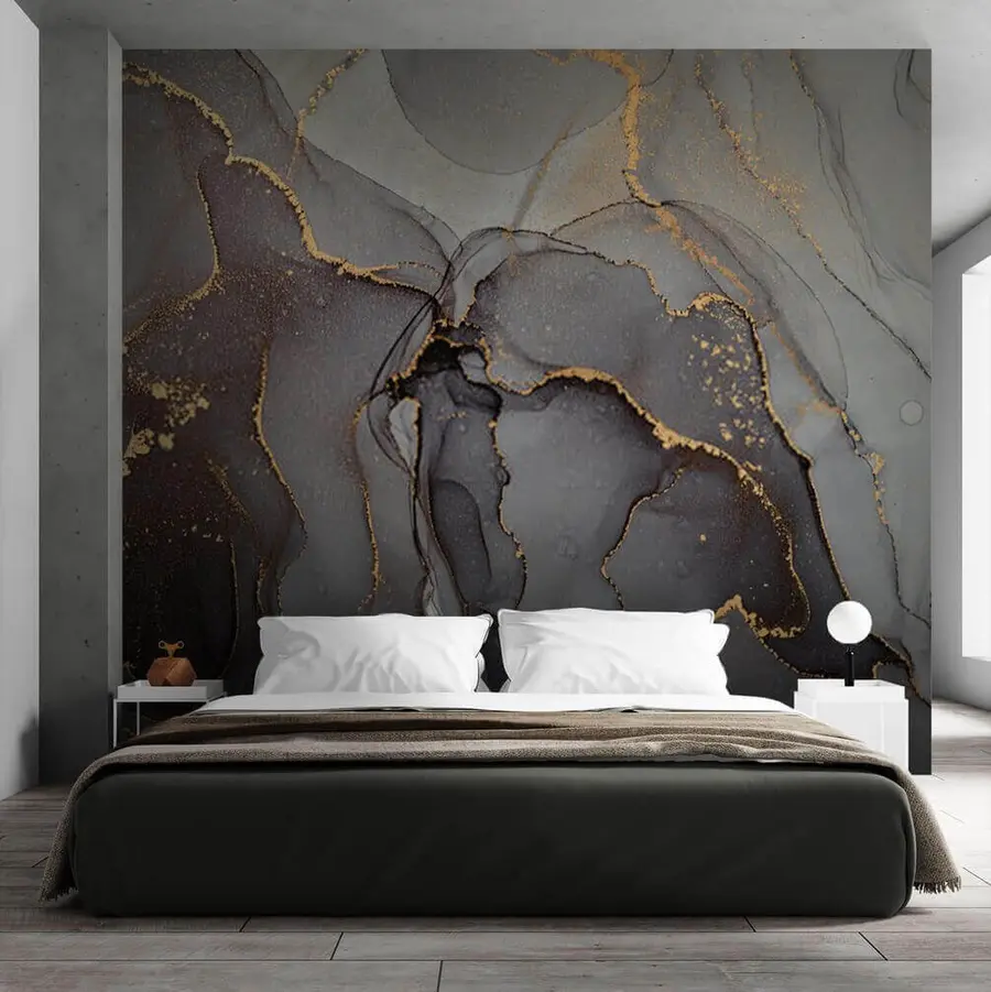 wall murals Графитни мермер u49895