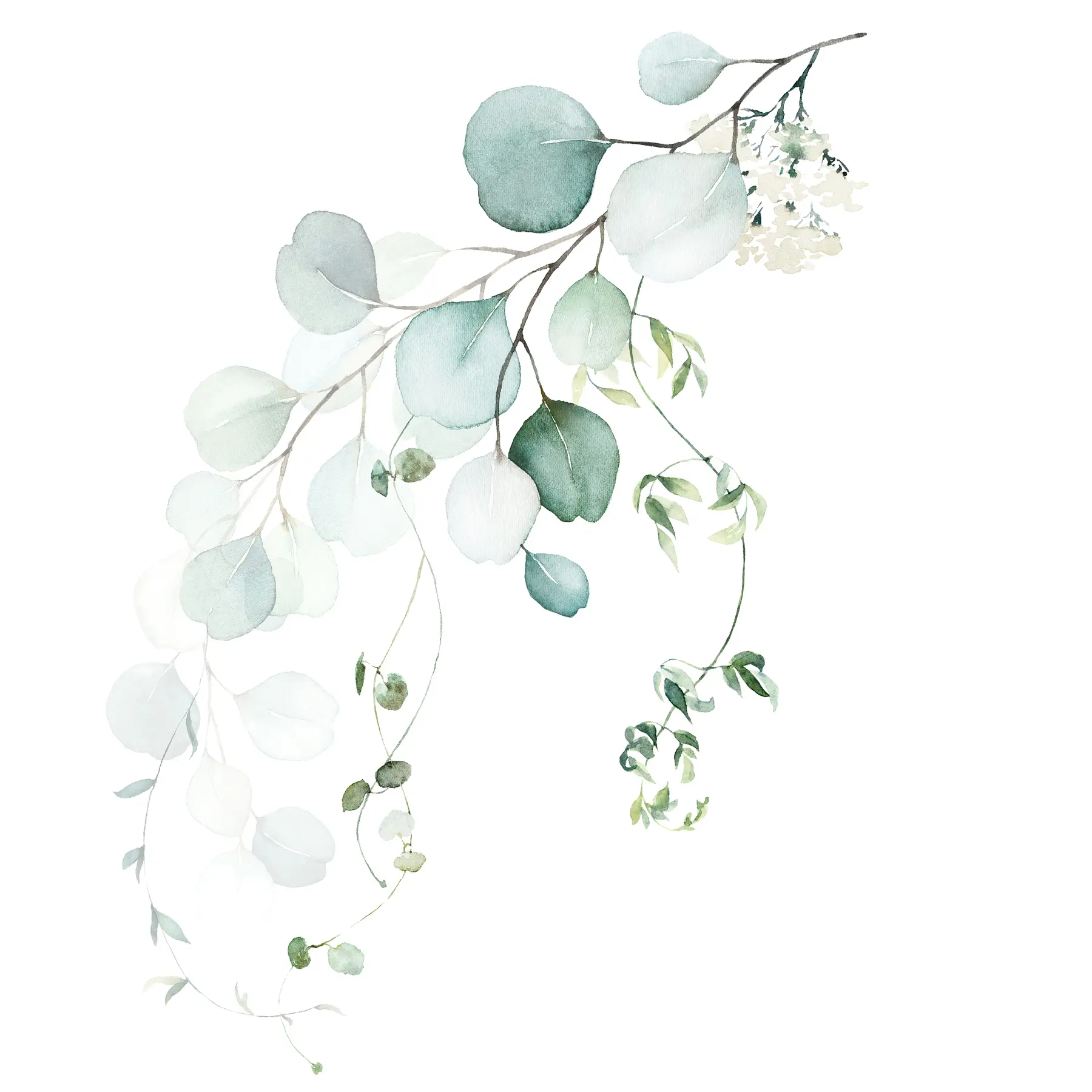 wall murals Подружница са лишћем u51026