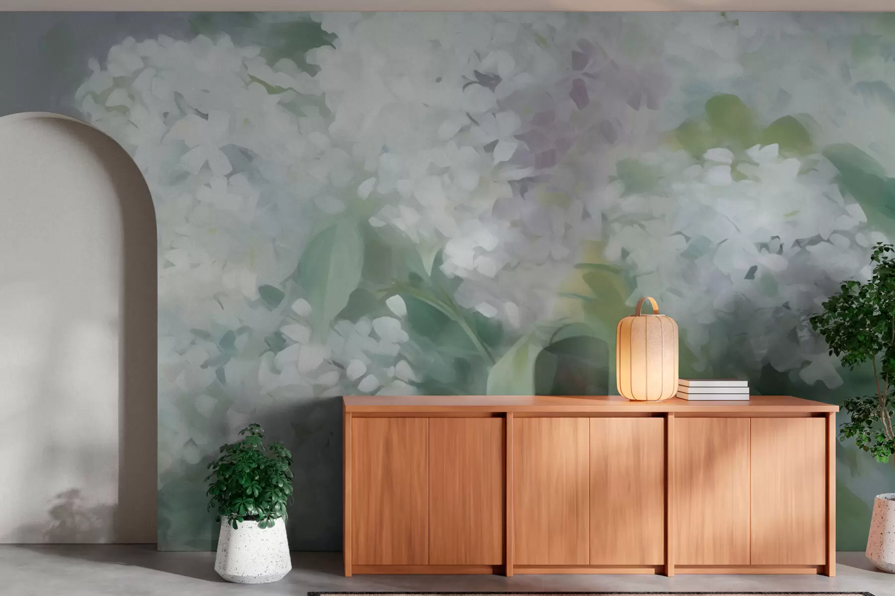 wall murals Јорговано цвеће w08540v1