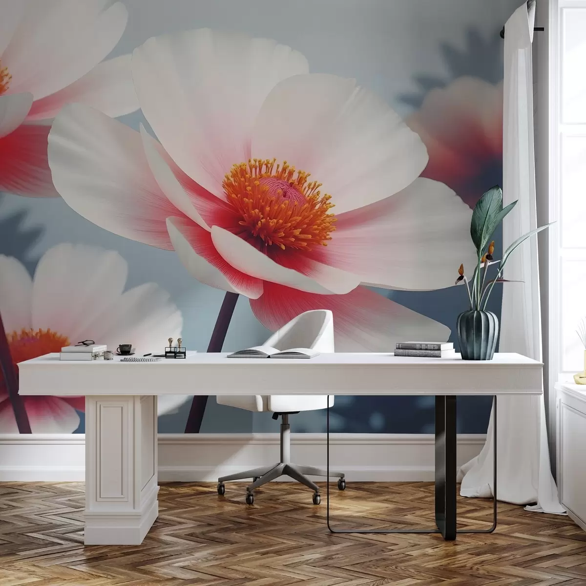 wall murals Шарено цвеће w02612