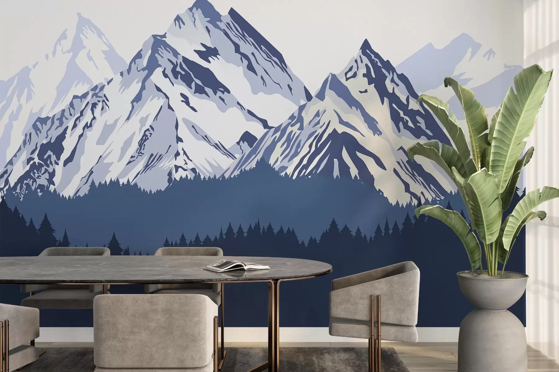 wall murals Тишина планина w02648