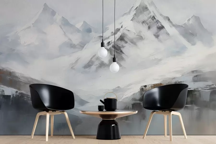 wall murals Стилизоване планине w02681