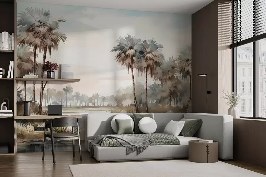 wall murals Тропски пејзаж w08597