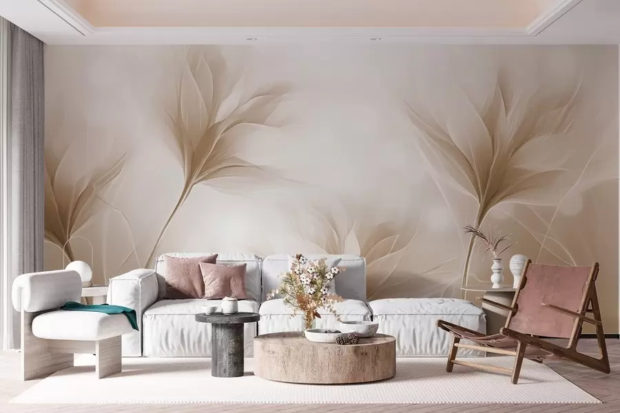 wall murals Меке прозирне латице w02697v1