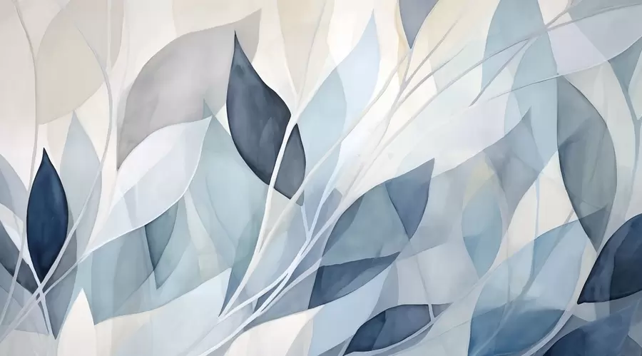 wall murals Апстрактни листови w02701