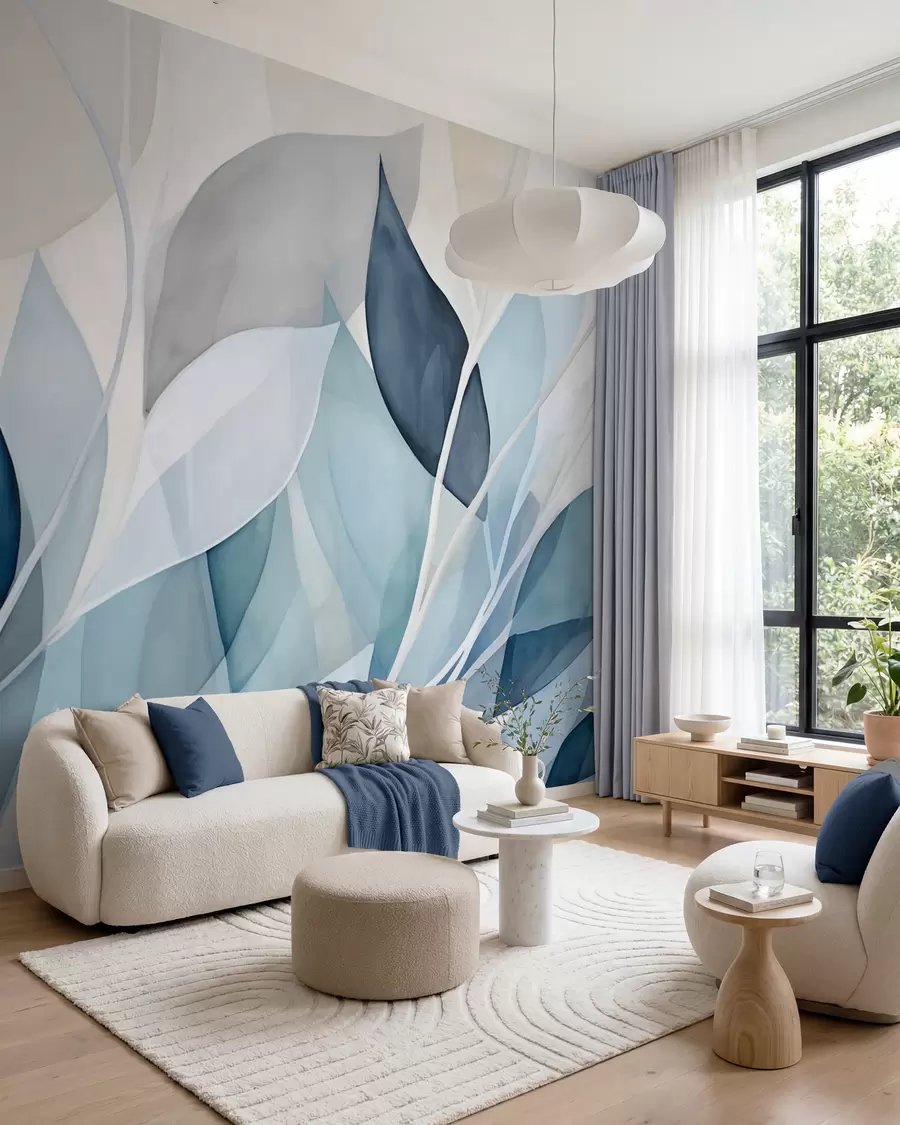 wall murals Апстрактни листови w02701
