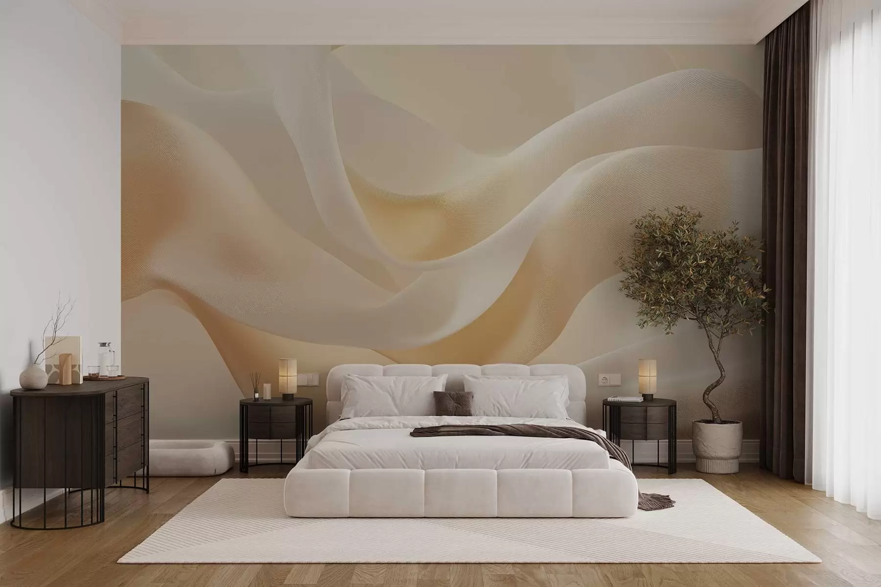 wall murals имитација свилене тканине w02765