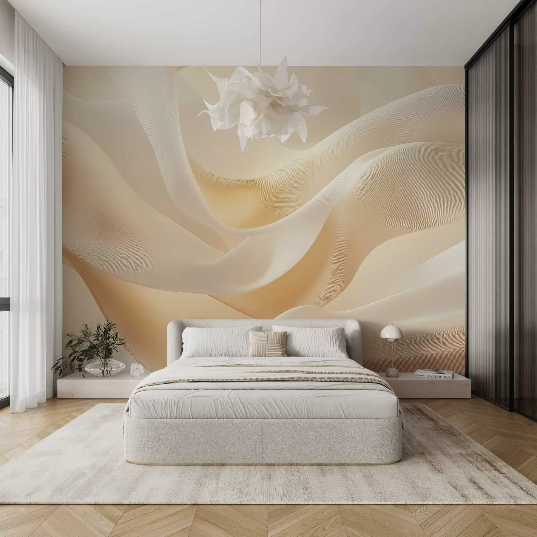 wall murals имитација свилене тканине w02765