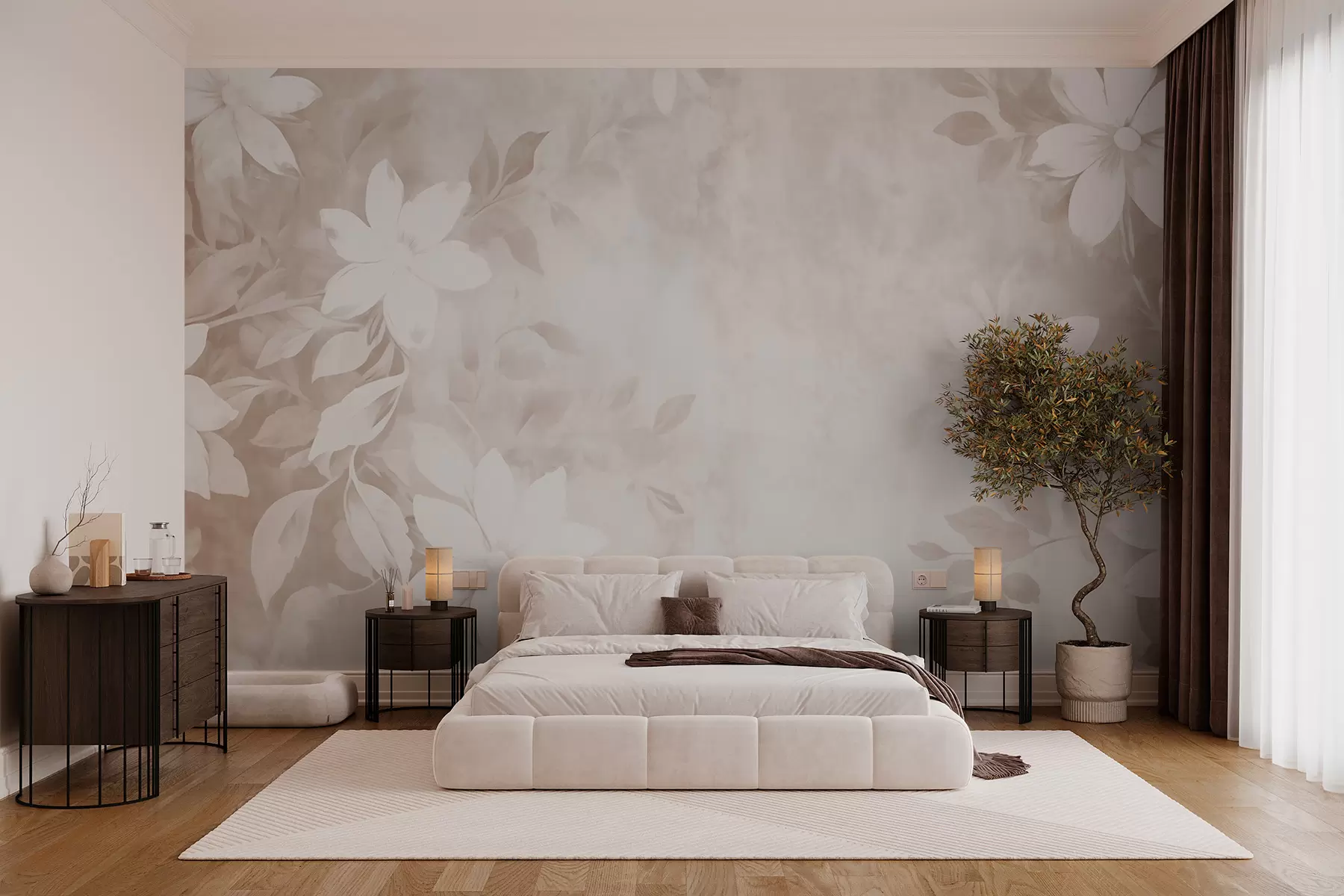 wall murals Нежна цветна позадина w02815