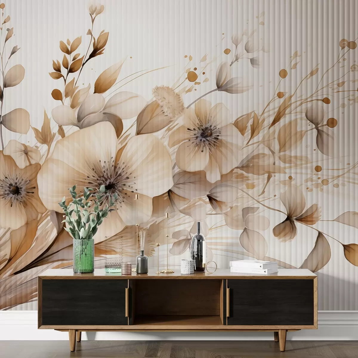 wall murals Акварел букет w02850