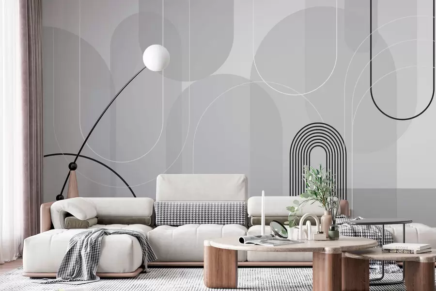 wall murals Стилски минималистички лукови w02826v1