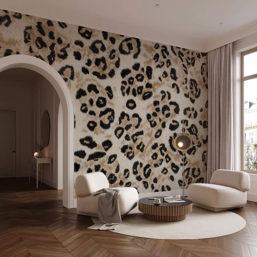 wall murals Узорак леопардовог крзна w08656