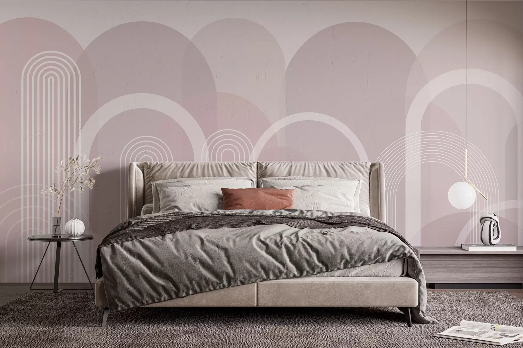 wall murals Бохо геометријски лукови w02935