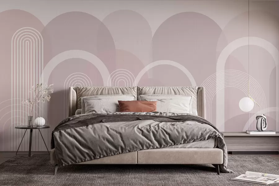 wall murals Бохо геометријски лукови w02935