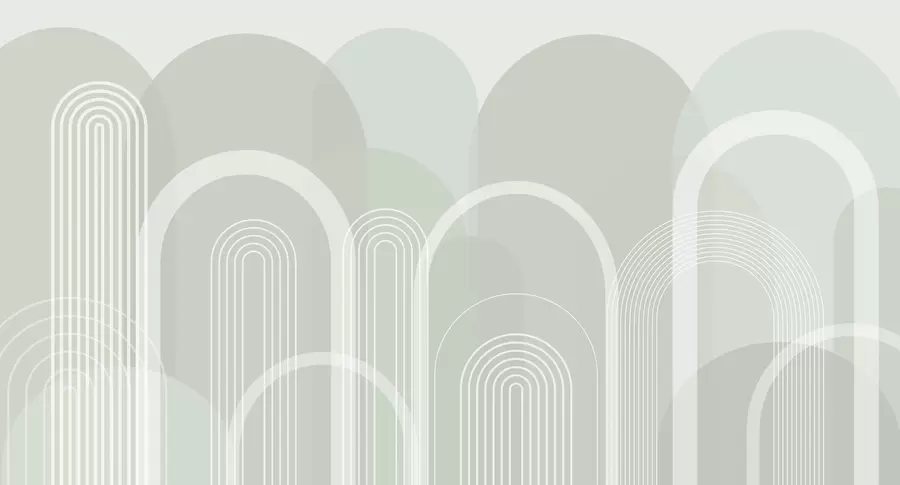 wall murals Бохо геометријски лукови w02935v3