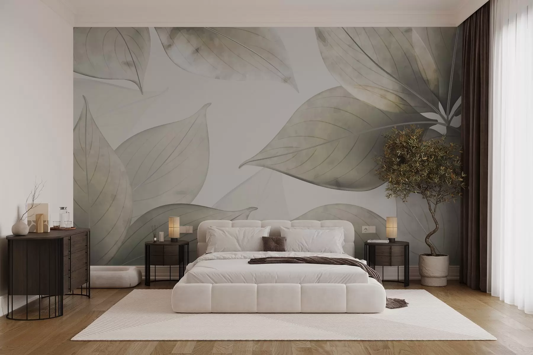 wall murals Велики листови w02952
