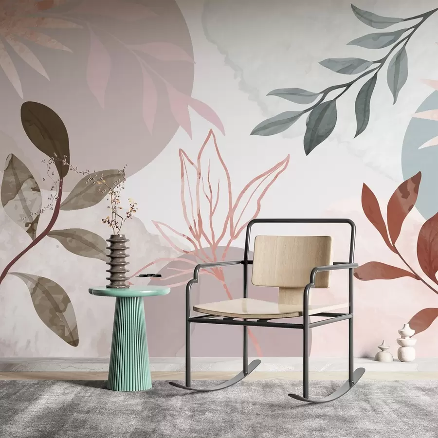 wall murals Апстракција са гранчицама w02960