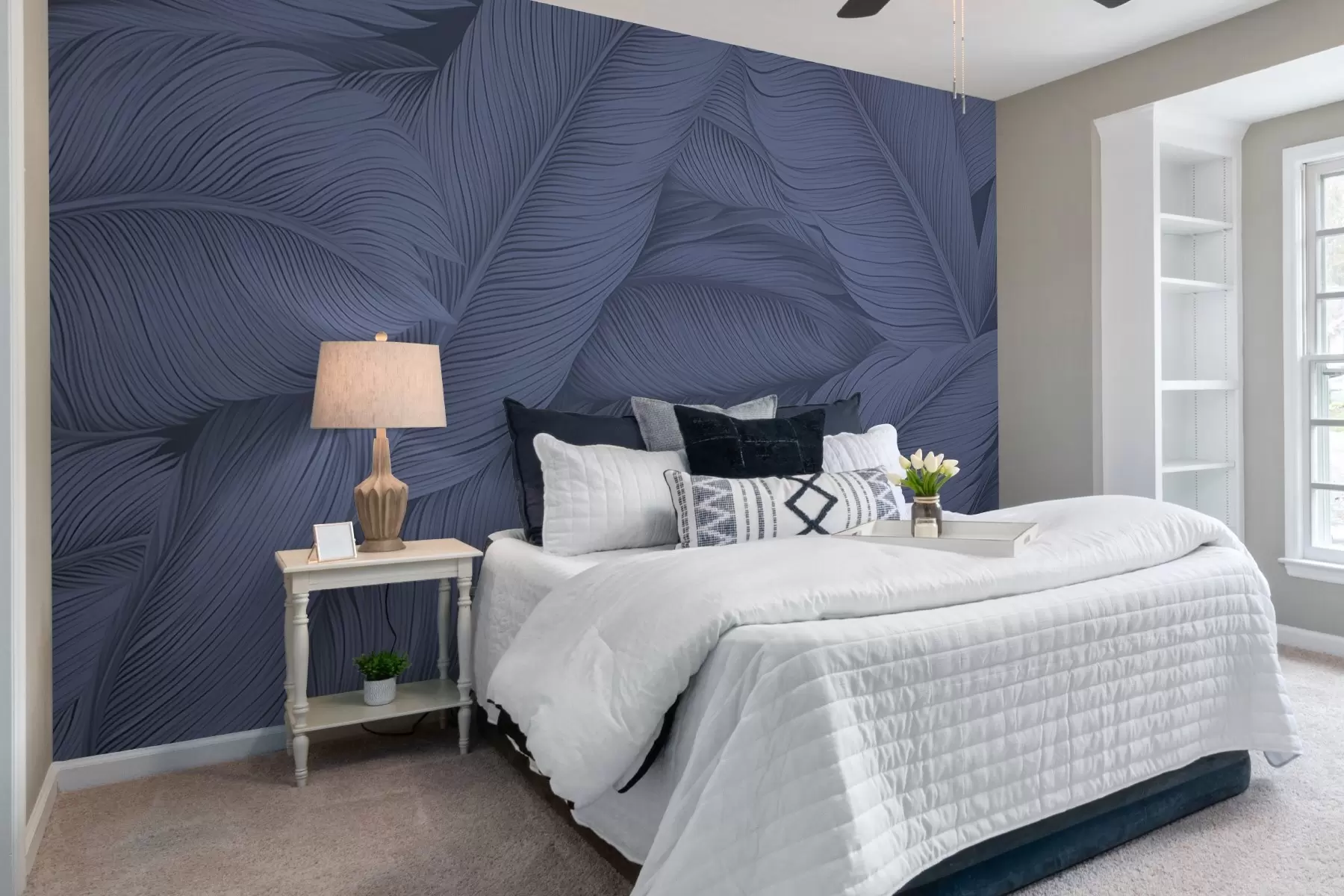 wall murals Велико обојено перје w02973v1