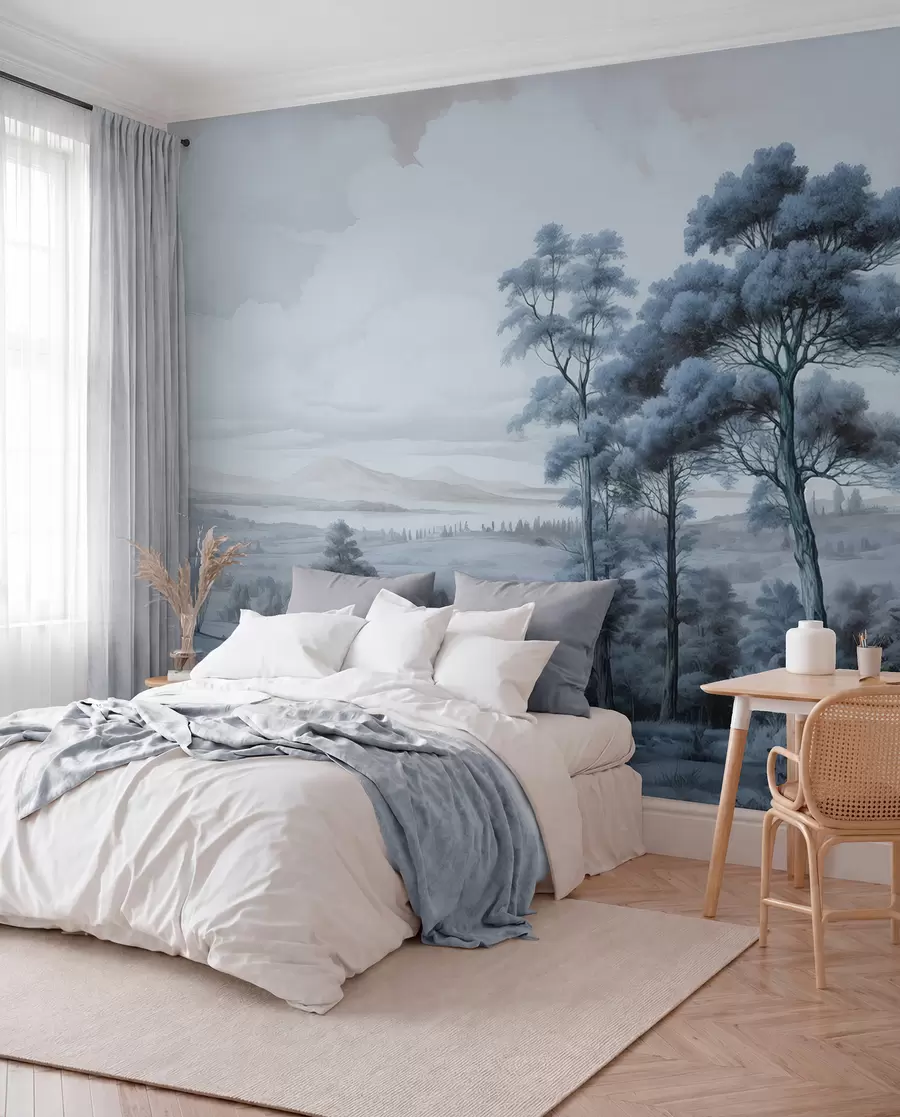 wall murals Модеран акварел пејзаж w02978v1