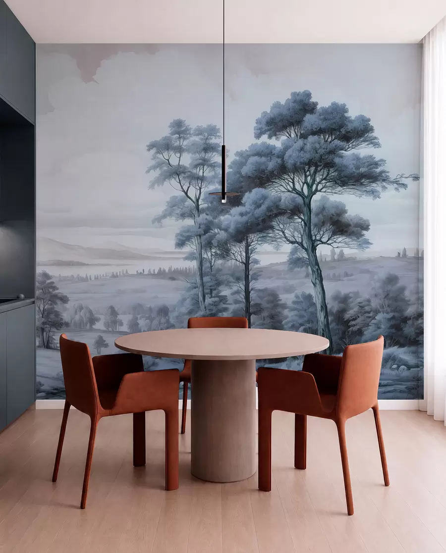 wall murals Модеран акварел пејзаж w02978v1