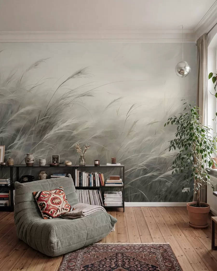 wall murals Мир у трави w02985