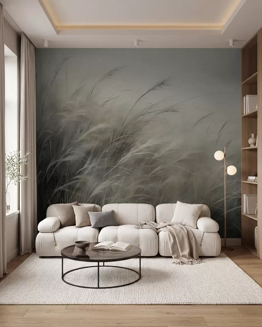 wall murals Мир у трави w02985