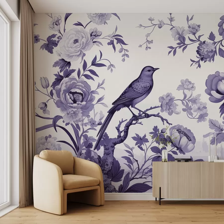 wall murals Хармонија у башти w02988v1