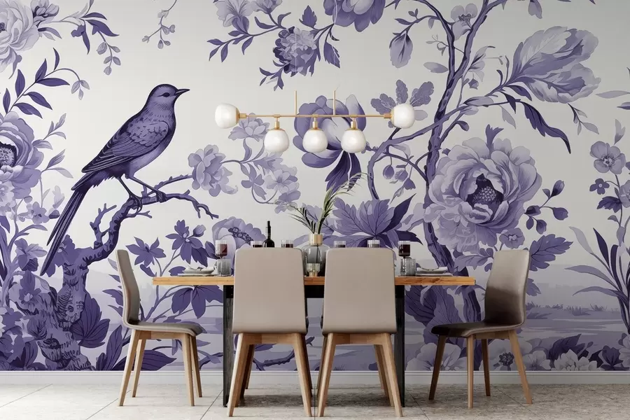 wall murals Хармонија у башти w02988v1