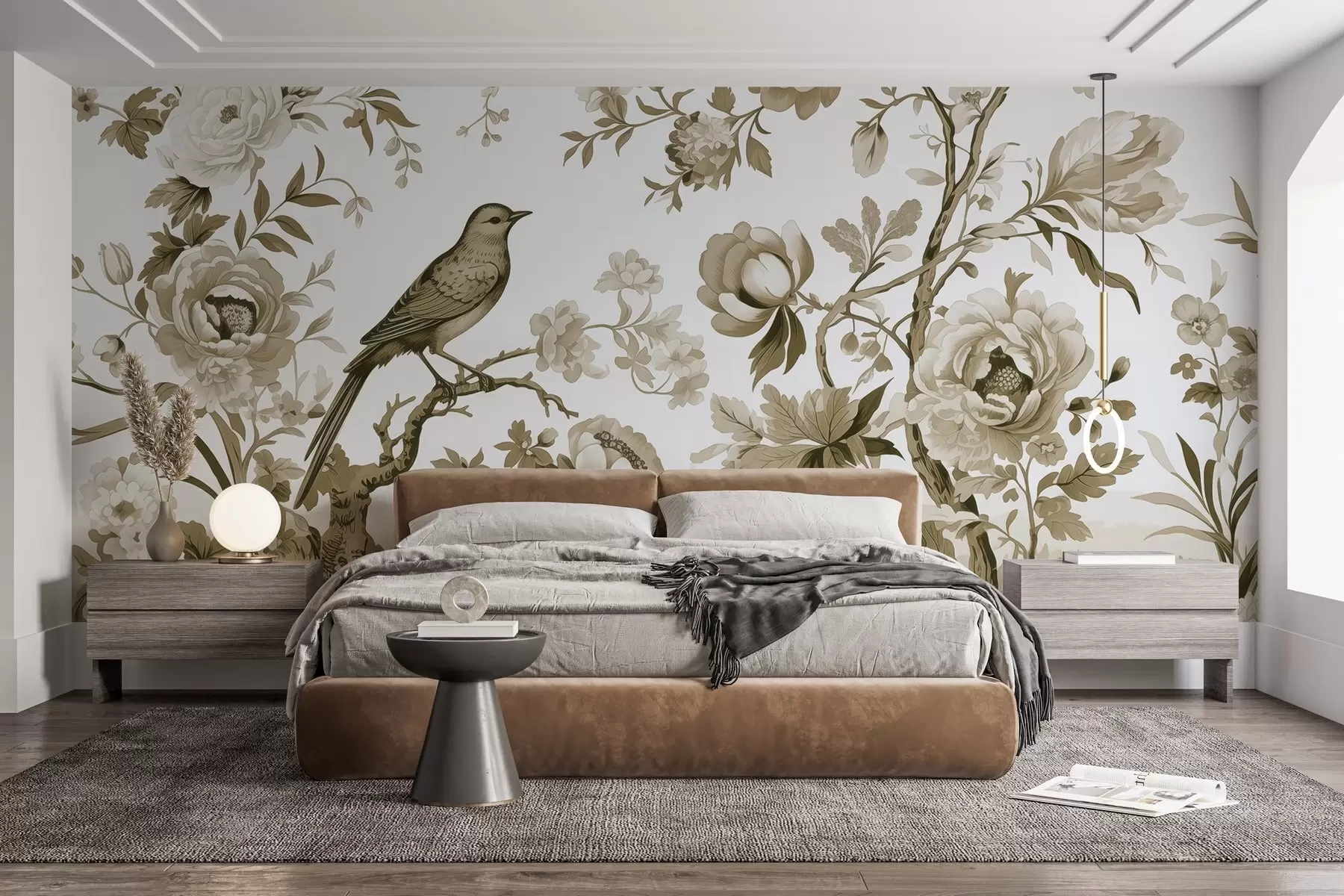 wall murals Хармонија у башти w02988v3
