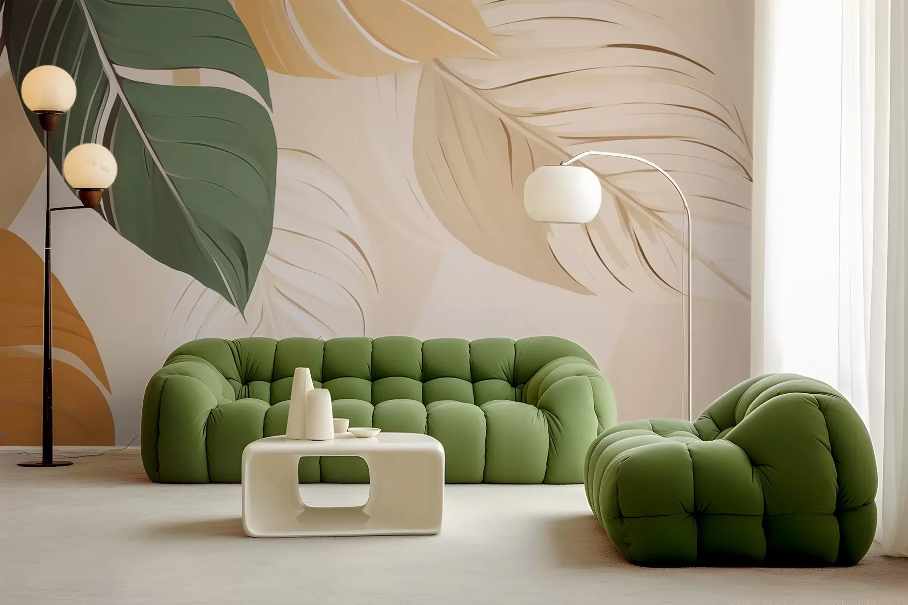 wall murals Тропско лишће w02996