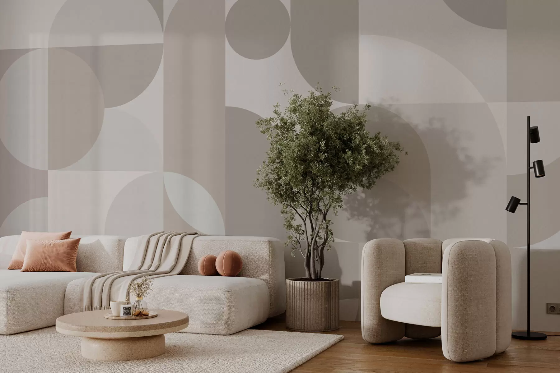 wall murals Модеран тренд геометрије w03058