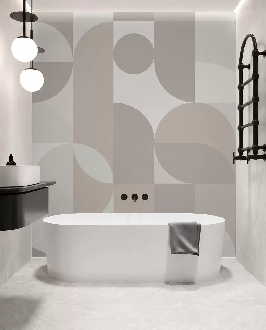 wall murals Модеран тренд геометрије w03058