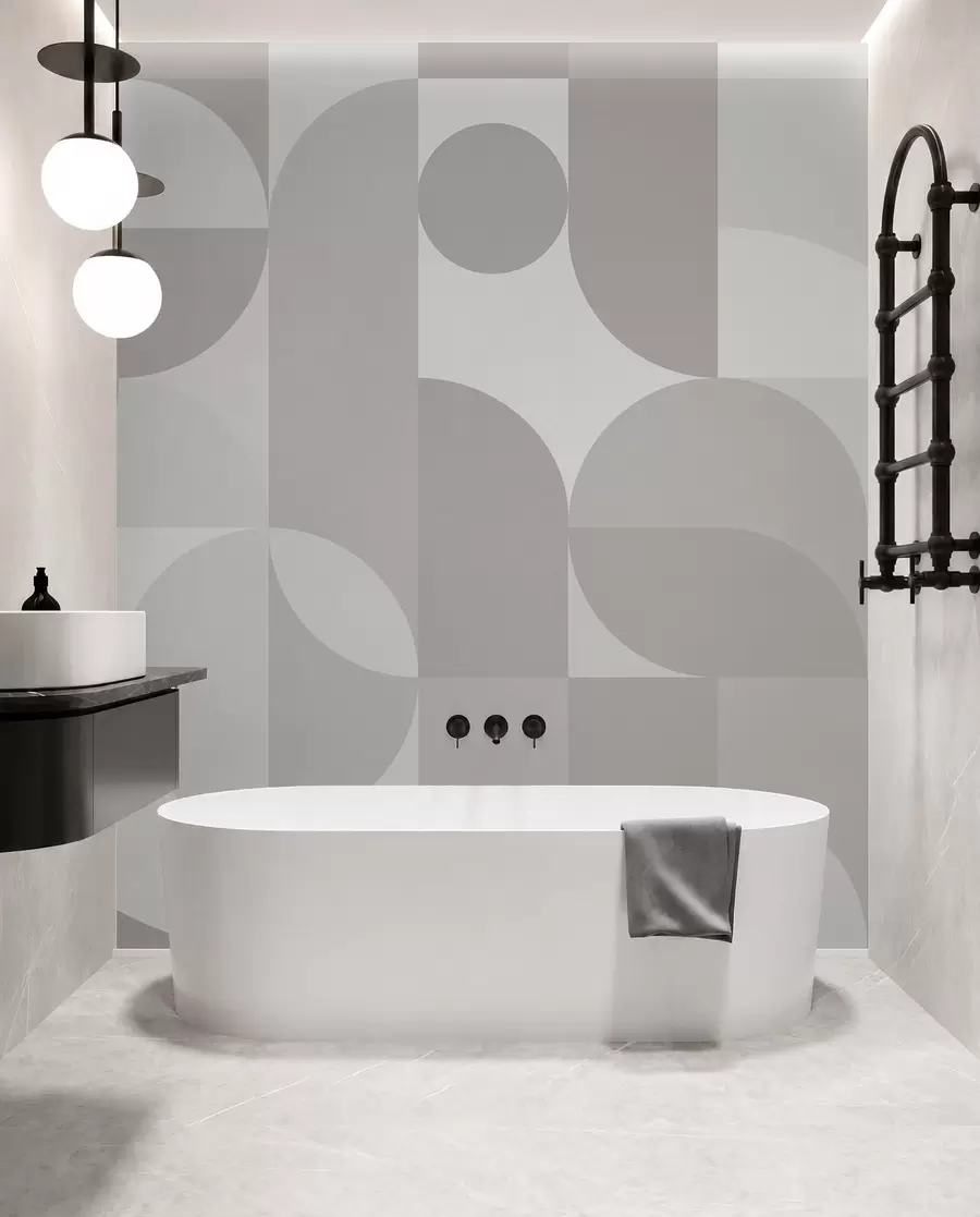 wall murals Модеран тренд геометрије w03058v1